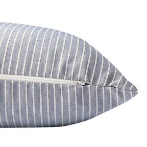 Kissenbezug Pin Stripe Polyester - Marineblau