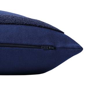 Housse de coussin Case Polyester / Coton - Bleu marine