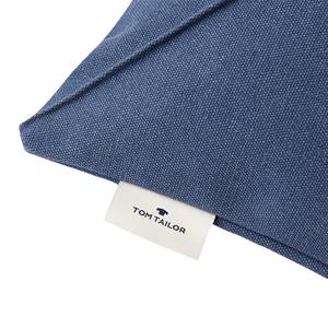 Kissenbezug Washed Baumwolle / Polyester - Marineblau