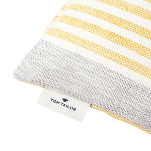 Kissenbezug Fresh-Stripe I Polyester - Gelb