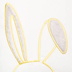Kussensloop Fluffy Rabbit polyester/katoen - natuur