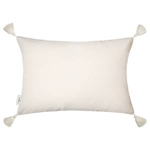 Housse de coussin Fluffy Stripe Polyester /  Coton - Naturel