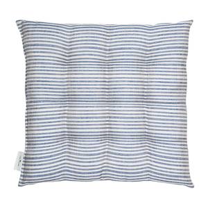 Galette de chaise Fresh Stripe Polyester - Bleu