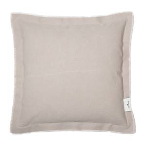 Housse de coussin Washed Fringes Coton / Polyester - Beige