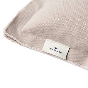 Kissenbezug Washed Fringes Baumwolle / Polyester - Beige
