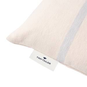 Housse de coussin Tape Tissu mélangé - Sable