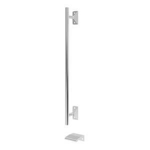 Vouwdeurkast Loft I Havanna / Wit glas - Hoogte: 216 cm - Lade links