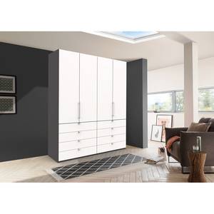 Falttürenschrank Loft II Havanna / Weiß - 200 x 236 cm