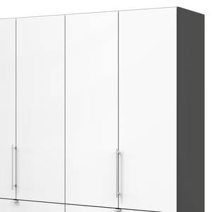 Armoire à portes pliantes Loft II Havanna / Blanc - 200 x 236 cm