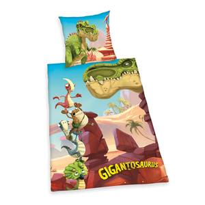 Parure de lit Gigantosaurus Coton - Multicolore
