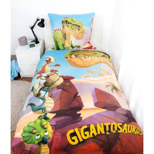 Parure de lit Gigantosaurus Coton - Multicolore