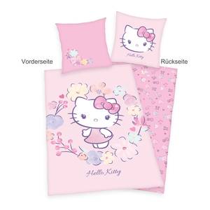 Beddengoed Hello Kitty katoen - roze