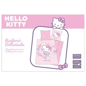 Bettwäsche Hello Kitty Baumwollstoff - Rosa