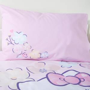 Parure de lit bébé Hello Kitty Coton - Rose