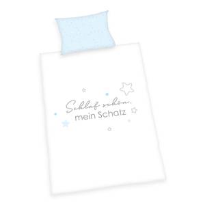 Parure de lit bébé Dors bien Coton - Bleu clair
