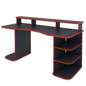 Schreibtisch Crosswoods Schwarz / Rot