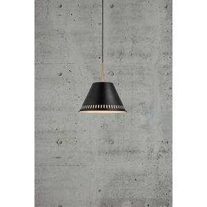 Hanglamp Pine staal - Zwart - Aantal lichtbronnen: 1