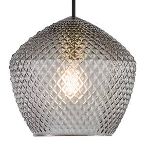 Hanglamp Orbiform I rookglas/staal - 1 lichtbron