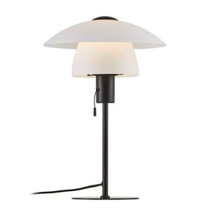 Tafellamp Verona opaalglas/staal - 1 lichtbron