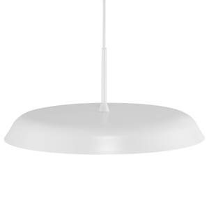 LED-hanglamp Piso kunststof/staal - 1 lichtbron - Wit