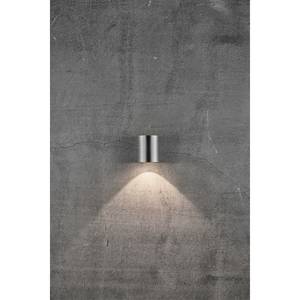 LED-wandlamp Canto V staal - 2 lichtbronnen
