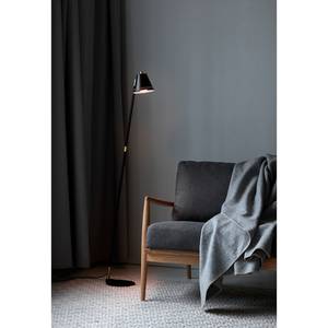 Lampadaire Pine Acier - 1 ampoule - Noir