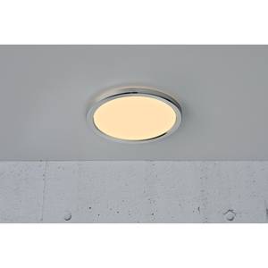 LED-plafondlamp Oja V kunststof/metaal - 1 lichtbron