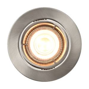 Spot encastrable Smartlight Acier - 3 ampoules - Nickelé