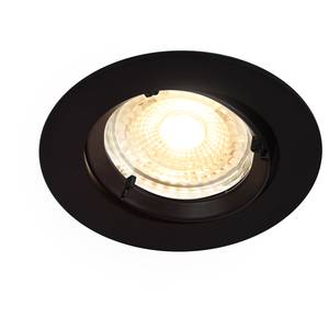 LED-Einbauleuchte Smartlight Stahl - 3-flammig - Schwarz