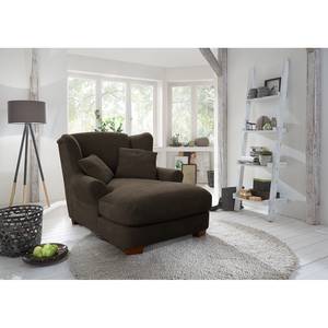 XXL Sessel Cebu Webstoff - Webstoff Palila: Espresso