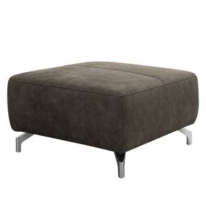 Repose-pieds Montaner Microfibre - Microfibre Priya: Anthracite