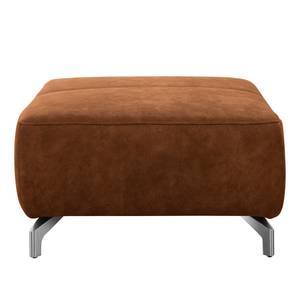 Repose-pieds Montaner Microfibre - Microfibre Priya: Cognac