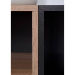 Dressoir Bedee II Artisan eikenhouten look/zwart