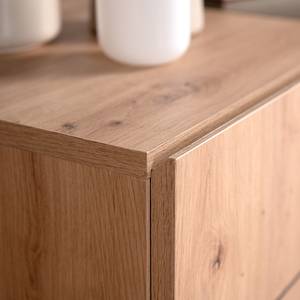 Dressoir Bedee II Artisan eikenhouten look/zwart