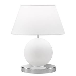 Lampe Luton I Blanc - Métal - Matière plastique - 28 x 36 x 28 cm