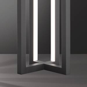 Staande LED-lamp Zenit  I polycarbonaat/ijzer - 1 lichtbron