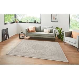 Tapis Orient Täbris Tissu mélangé - Crème / Anthracite