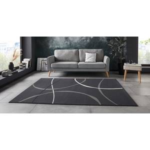 Tapis Lanleff Polypropylène - Gris foncé - 120 x 160 cm