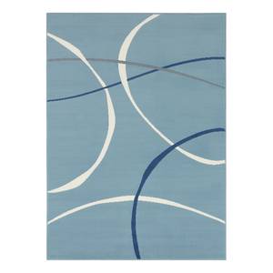 Laagpolig vloerkleed Lanleff polypropeen - Hemelsblauw - 160 x 220 cm