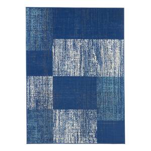 Laagpolig vloerkleed Guisseny polypropeen - Donkerblauw - 160 x 220 cm