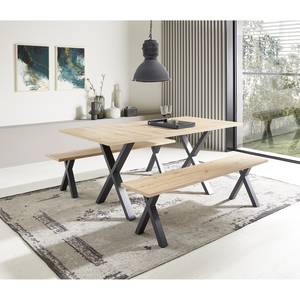 Eettafel Lasalle Eikenhoutlook Artisan - Breedte: 180 cm