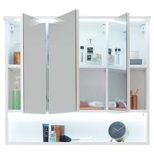 Armoire de toilette Lombos II Éclairage intégré - Blanc