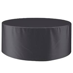 Housse pour table ronde diam 150 cm Gris - Matière plastique - 150 x 85 x 150 cm
