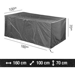 Housse de protection respirante pour tab Noir - Textile - 160 x 70 x 100 cm