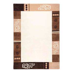 Wollteppich Ambadi 100 % Schurwolle - Beige - 160 x 230 cm