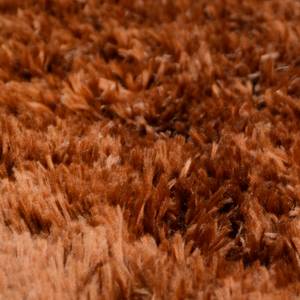 Tapis épais Flokato Tissu mélangé - Terre cuite - 60 x 90 cm