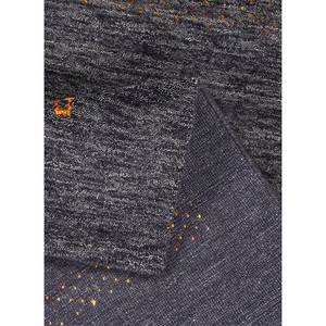 Tapis Nebraska Laine vierge / Coton - Anthracite - 140 x 200 cm