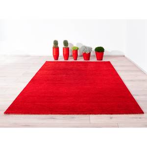 Laagpolig vloerkleed Manhattan textielmix - Rood - 195 x 300 cm