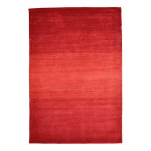 Tapis Wool Star Laine vierge / Polyester - Rouge - 60 x 90 cm