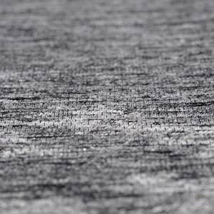 Laagpolig vloerkleed Kapstadt Cloud textielmix/latex - Antraciet - 80 x 150 cm